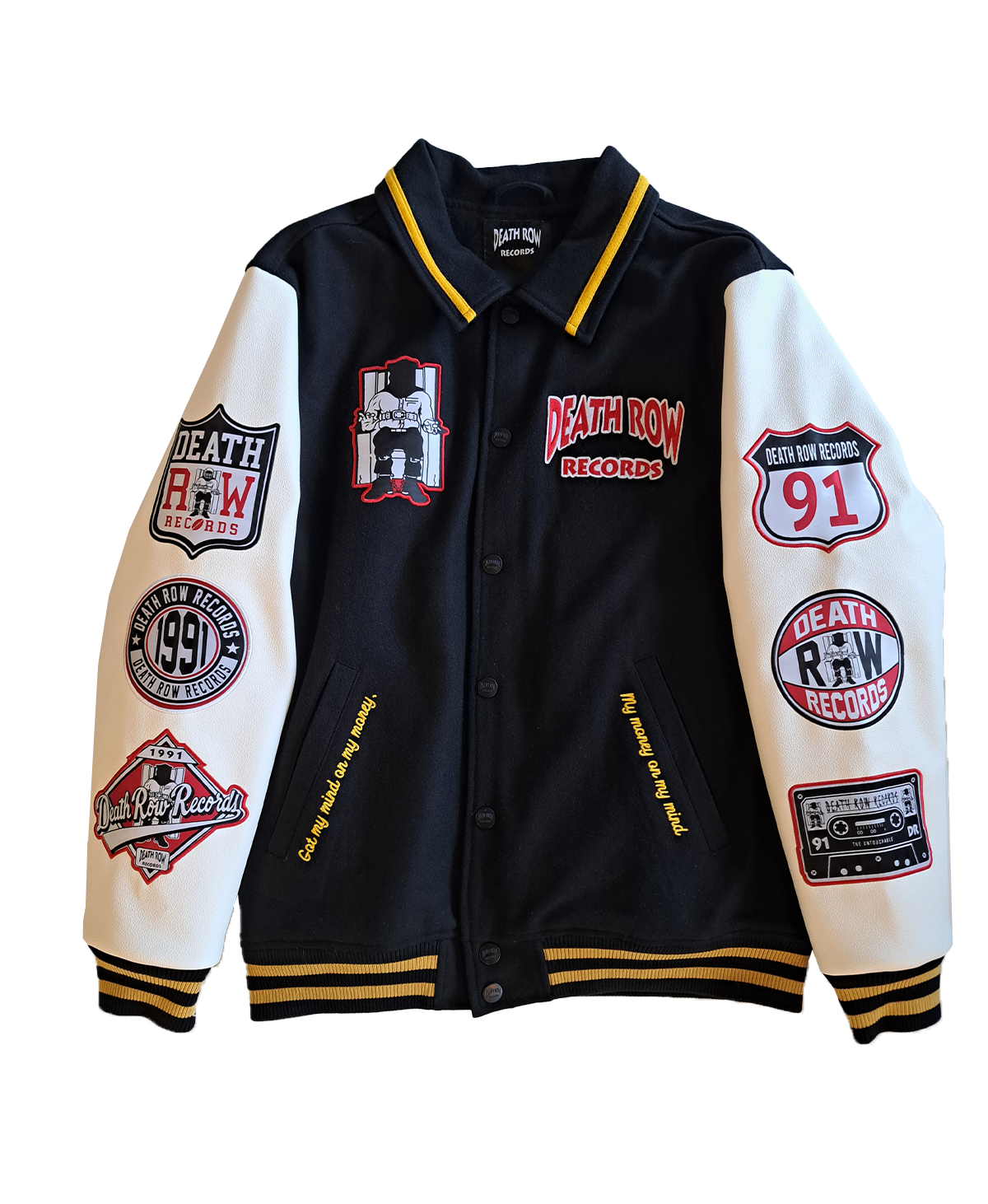 Death Row Patched Varsity Jacket