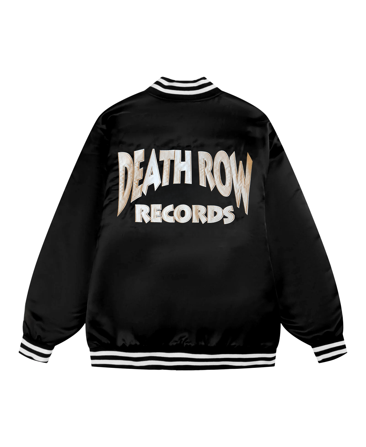 Death Row Satin Varsity Jacket Jacket