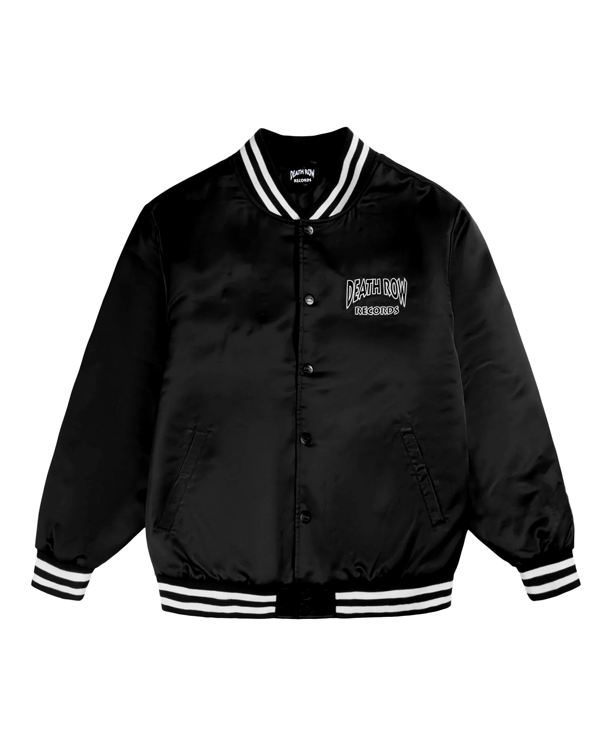 Death Row Satin Varsity Jacket Jacket