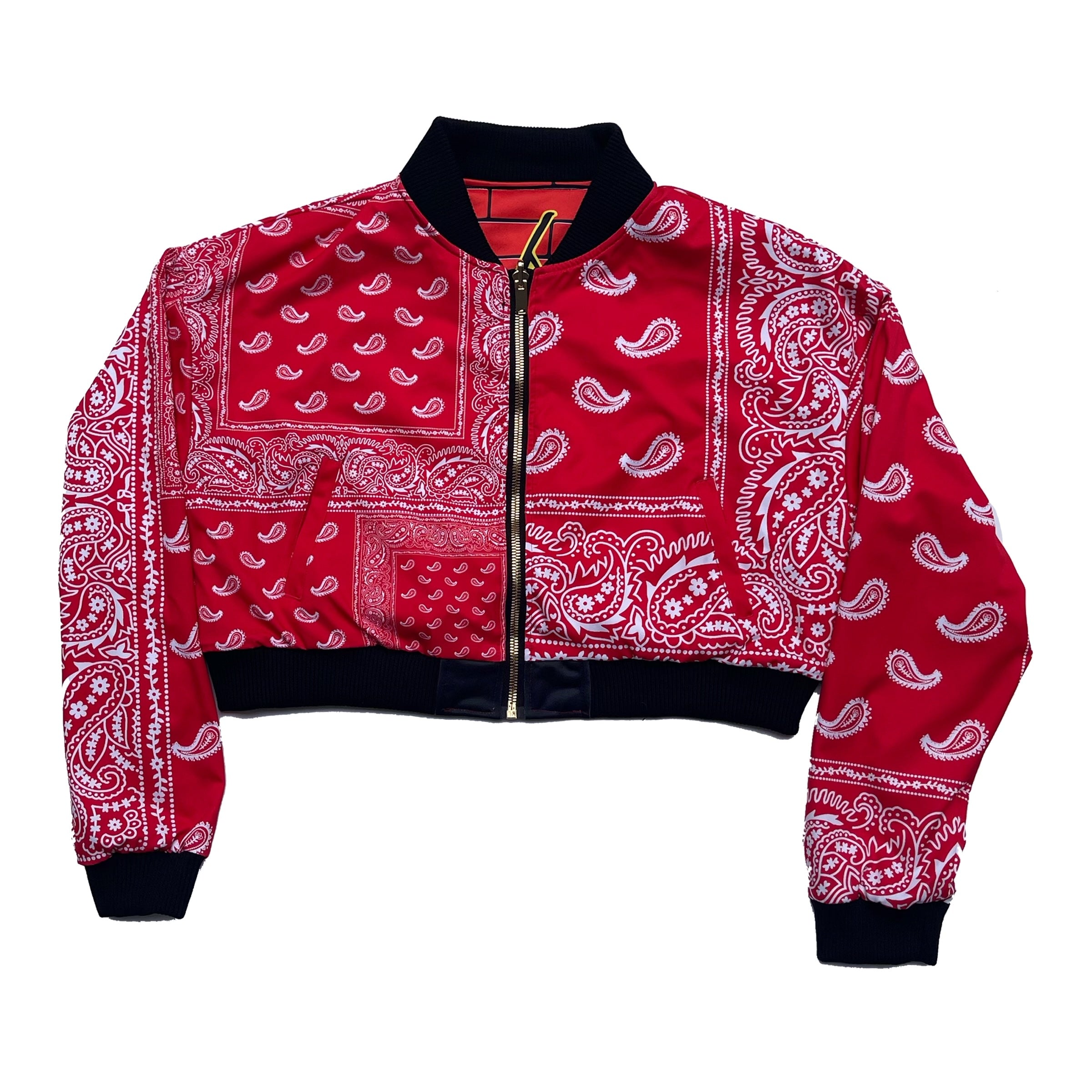 Limited Edition: Women's Doggystyle Reversible Cropped Jacket