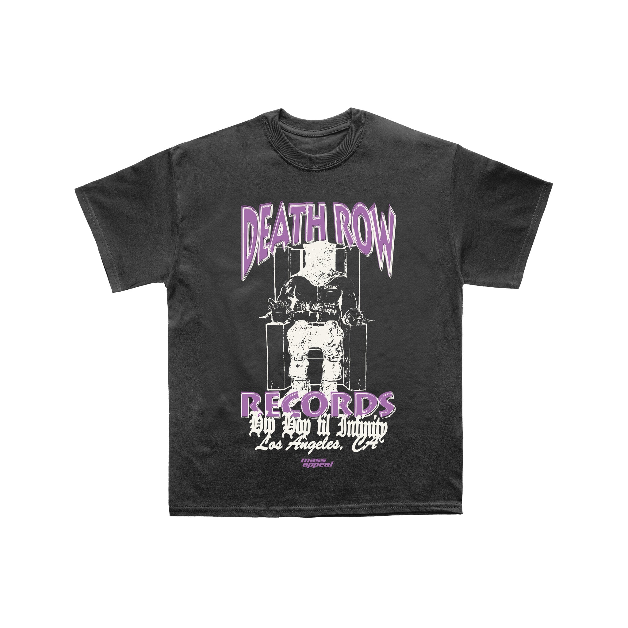 Death Row x Mass Appeal Hip Hop Till Infinity Tee