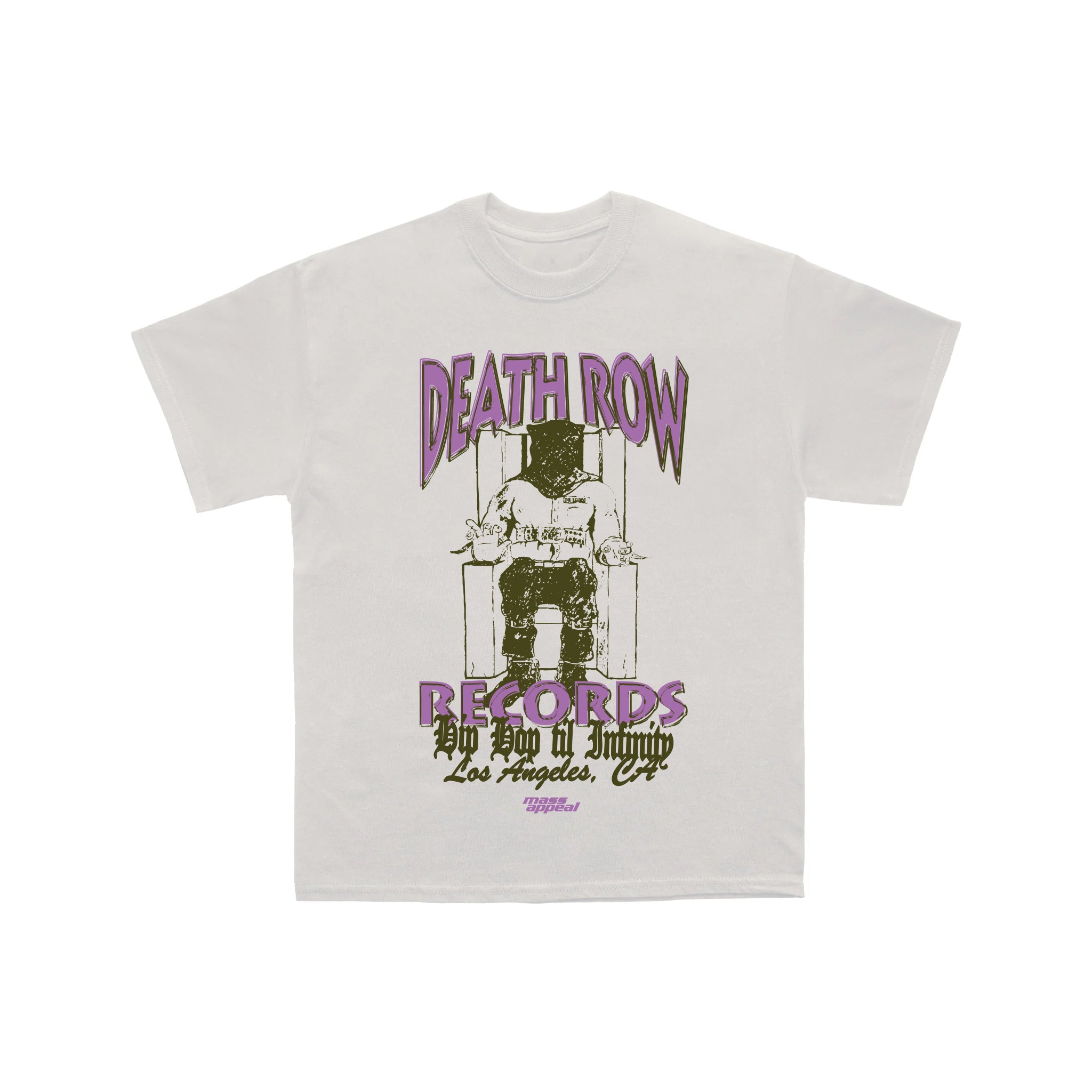 Death Row x Mass Appeal Hip Hop Till Infinity Tee