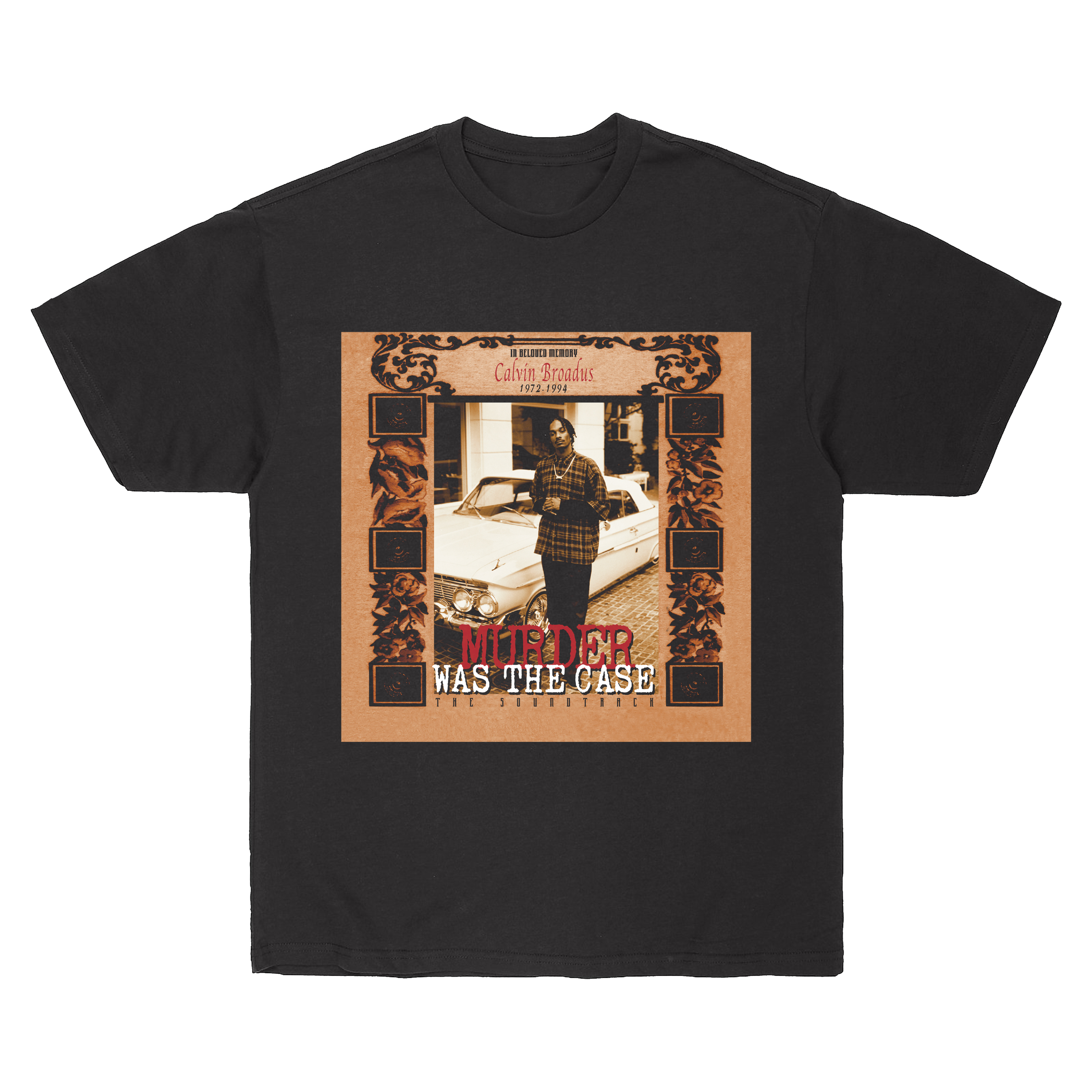 Murder Was The Case Album Cover 30 Year Anniversary Tee